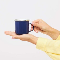 Smaltovaný nápojový hrnek VINTAGE CUP