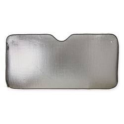 Velké metalické stínidlo předního skla pro auto