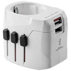 Inovativní 3 kolíková cestovní zásuvka