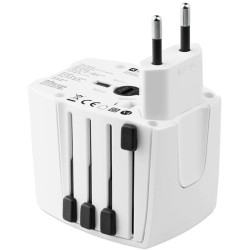 Kompaktní všestranný světový adaptér