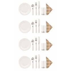 MIMBRE PLUS piknikový koš pro čtyři