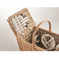 MIMBRE PLUS piknikový koš pro čtyři