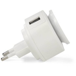 USB nástěnná nabíječka s noční lampou NOTTO