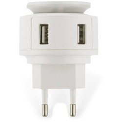 USB nástěnná nabíječka s noční lampou NOTTO