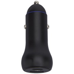 Duální 55W nabíječka do auta USB-C/USB-A Pilot