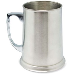 Dvoustěnný nerezový korbel