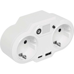 Zásuvný napájecí zdroj USB s nočním světlem ENDLESS POWER NIGHT