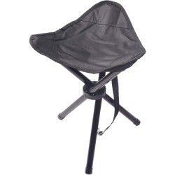 Pohodlná třínohá stolička CAMPY