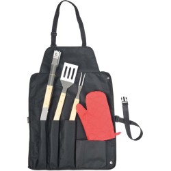 Zástěra na grilování s BBQ sadou GREAT BBQ