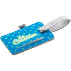 Rpet visačka na zakázku na zavazadla CreaFelt Tag