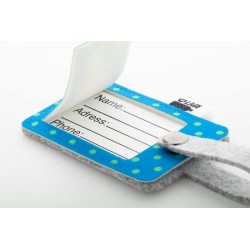 Rpet visačka na zakázku na zavazadla CreaFelt Tag