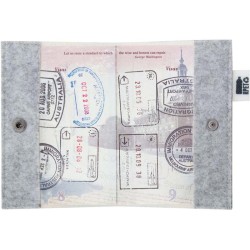 Obal na pas rpet na zakázku CreaFelt Pass