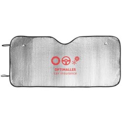 CRADLE. Ochranný prostředek proti slunečnímu záření pro automobily s PE a hliníkem