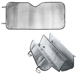 CRADLE. Ochranný prostředek proti slunečnímu záření pro automobily s PE a hliníkem