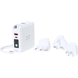 Cestovní adaptér s powerbankou Joks
