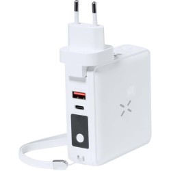 Cestovní adaptér s powerbankou Joks