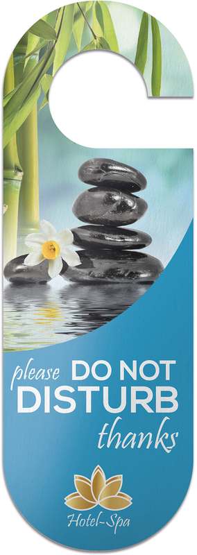 Zakázková visačka na dveře