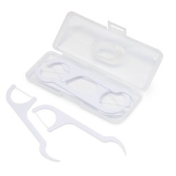 Set na čištění zubů bílá