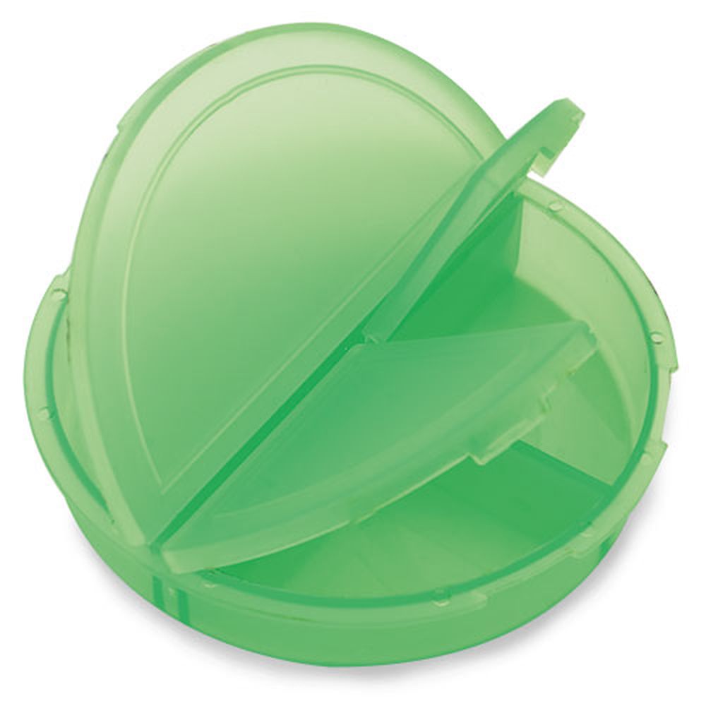 Kulatý dávkovač léků