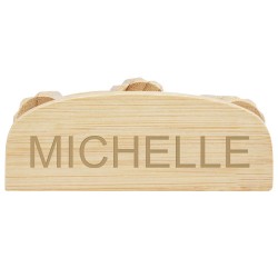 Bambusový masážní přístroj na nohy Venis