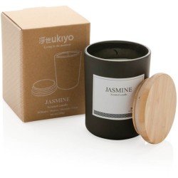 Vonná svíčka s bambusovým víčkem Ukiyo