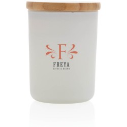 Vonná svíčka s bambusovým víčkem Ukiyo