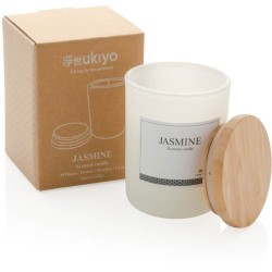 Vonná svíčka s bambusovým víčkem Ukiyo