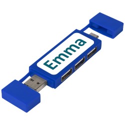 Duální rozbočovač USB 2.0 Mulan