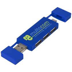 Duální rozbočovač USB 2.0 Mulan