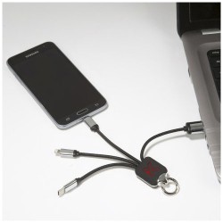 Světelný kabel se čtyřmi konektory SCX.design C15