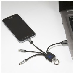 Světelný kabel se čtyřmi konektory SCX.design C15