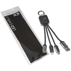 Světelný kabel se čtyřmi konektory SCX.design C15