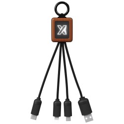 SCX.design C19 dřevěný snadno použitelný kabel