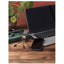 SCX.design C19 dřevěný snadno použitelný kabel