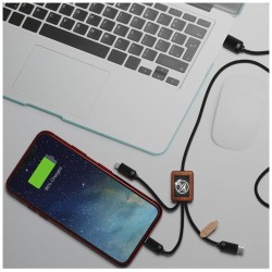 SCX.design C29 bambusový kabel 3 v 1