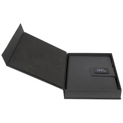 Světelný zápisník velikosti A5 s powerbankou SCX.design O16