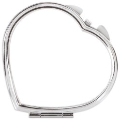 Kapesní zrcátko ve tvaru srdce