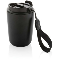 Termohrnek Cuppa z RCS recykl. nerezové oceli s lanyardem