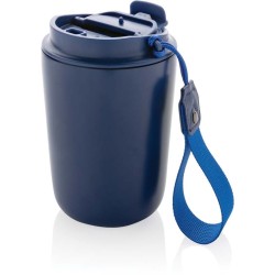 Termohrnek Cuppa z RCS recykl. nerezové oceli s lanyardem