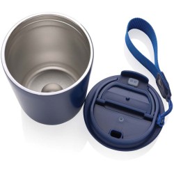 Termohrnek Cuppa z RCS recykl. nerezové oceli s lanyardem