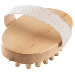 DOWNEY. Dřevěný masážní kartáč