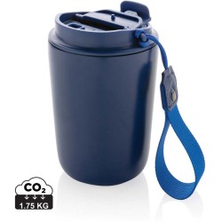 Termohrnek Cuppa z RCS recykl. nerezové oceli s lanyardem