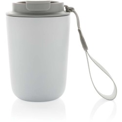 Termohrnek Cuppa z RCS recykl. nerezové oceli s lanyardem
