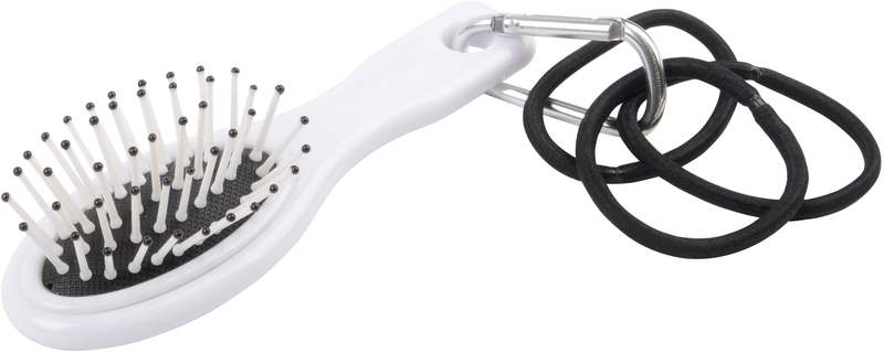 Cestovní kartáč s gumičkami na vlasy COIFFEUR