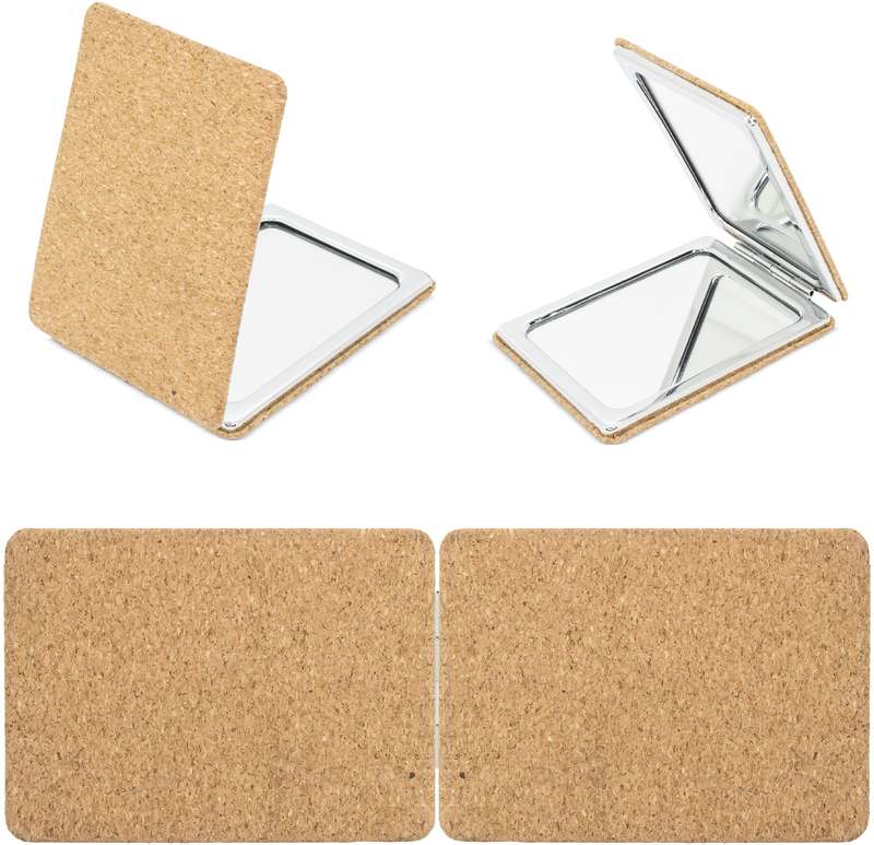 Korkové zrcátko - čtverec