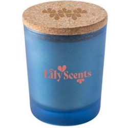 DUVAL. Aromatická svíčka ve skleněném kalíšku s dřevěným víčkem