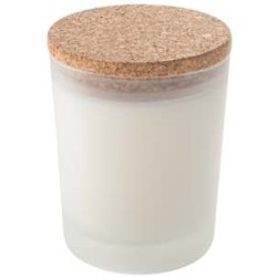 DUVAL. Aromatická svíčka ve skleněném kalíšku s dřevěným víčkem