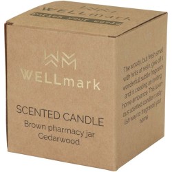 Wellmark Lets Get Cozy vonná svíčka 650 g - s vůní cedrového dřeva