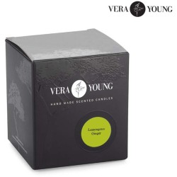 Sójová svíčka 170 g - Lemongrass a Ginger - VERA YOUNG