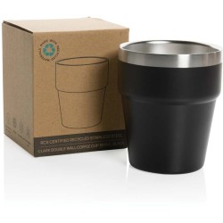 Hrnek s dvojitou stěnou Clark 300ml z RCS recykl. oceli